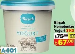 BİRŞAH HOMOJENİZE YOĞURT